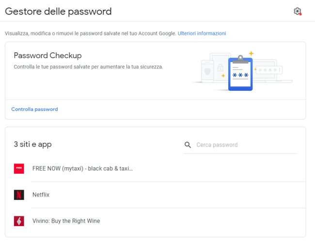 Google password: come controllare la sicurezza delle credenziali