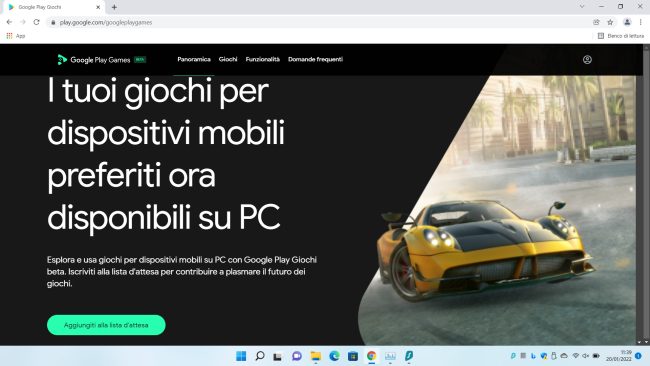 Ufficiale: Google porterà le app Android su Windows. Per adesso si parte con i giochi