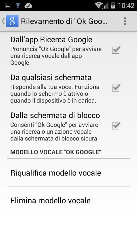 Google Now ovunque: i comandi in italiano