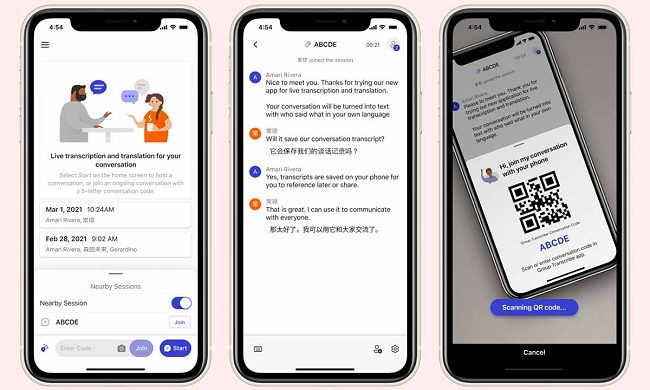 Group Transcribe, traduzioni automatiche per le conversazioni di gruppo in 80 lingue