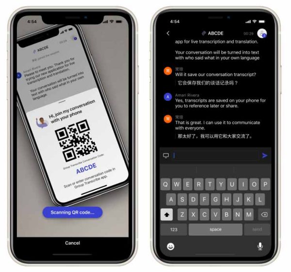 Group Transcribe, traduzioni automatiche per le conversazioni di gruppo in 80 lingue