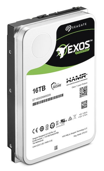 Gli hard disk sono sempre più attuali: Seagate presenta un modello HAMR da 16 TB
