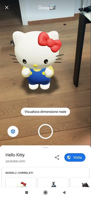 Animali 3D Google: realtà aumentata direttamente dal browser web