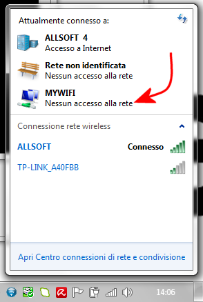 Настройте Windows 7 как точку доступа Wi-Fi