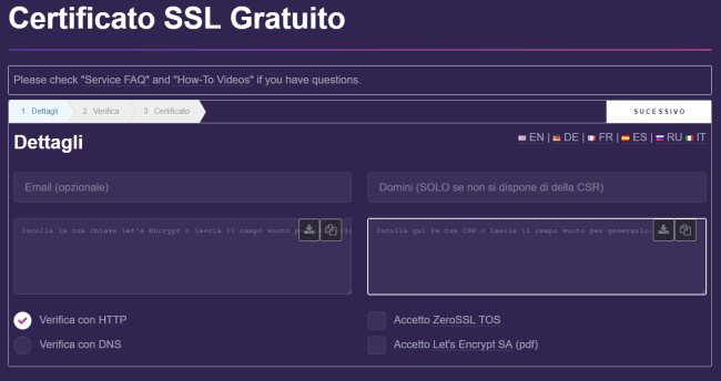 HTTPS, come ottenere un certificato digitale gratuito