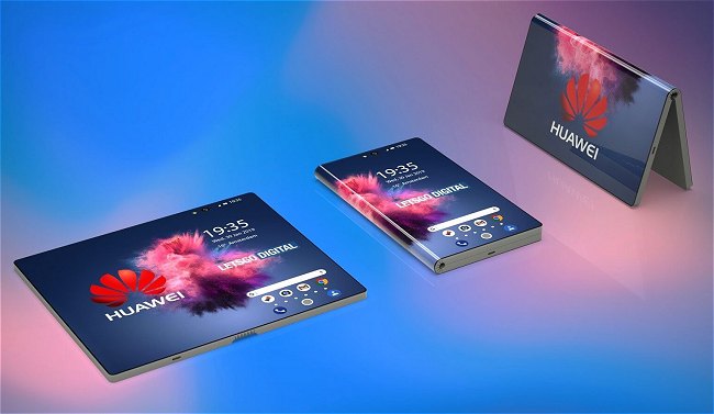 Huawei presenta il suo dispositivo con display pieghevole