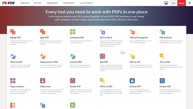 I Love PDF: cos'ha di speciale e come funziona