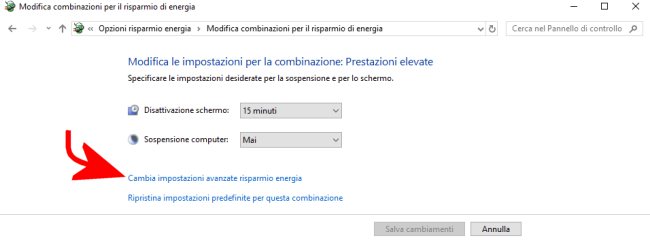Ibernazione: come attivarla automaticamente quando l'autonomia risulta ridotta