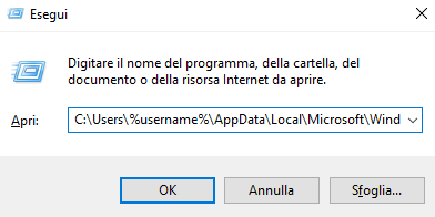Icone danneggiate o errate in Windows 10