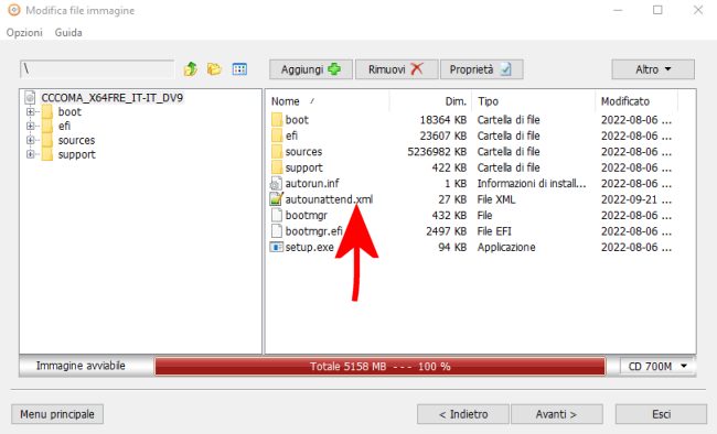 Creare ISO Windows 11 per installazione senza requisiti minimi
