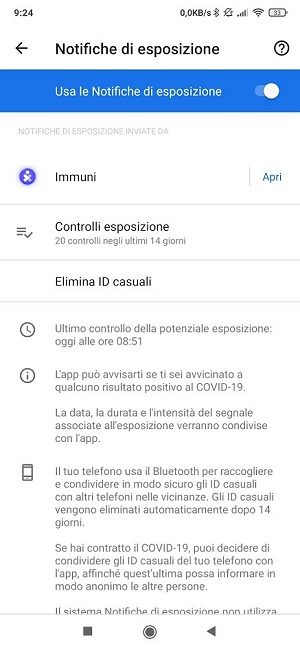 App Immuni, cos'è il bug in fase di correzione
