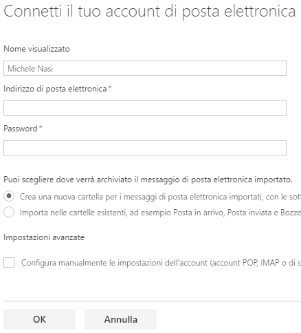 Come importare account e-mail in Outlook.com in Gmail o in altri servizi