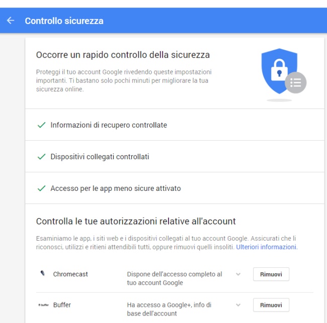 Impostazioni account Google, scoprire anche quelle meno conosciute