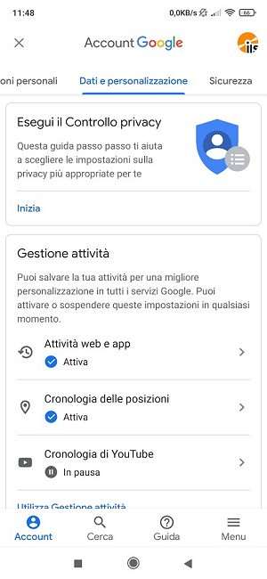Impostazioni Google Android, quali sono le più importanti