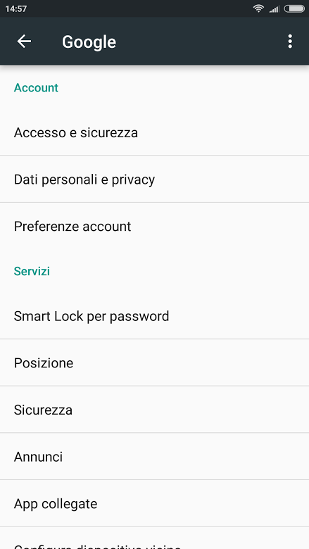 Impostazioni Google Android, quali sono le più importanti?
