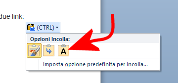 Incollare testo senza formattazione: ecco come si fa