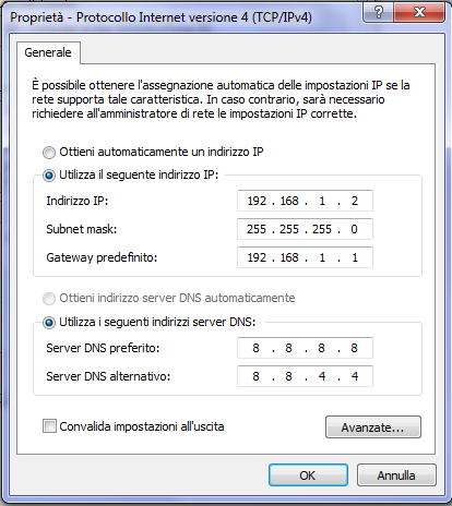 Indirizzo IP statico, come averlo e a cosa serve