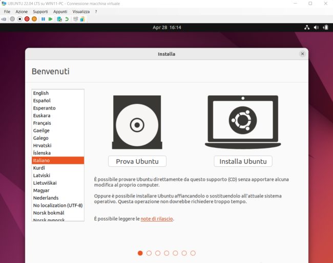 Come installare Ubuntu in Windows