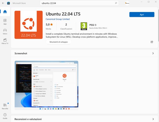 Come installare Ubuntu in Windows