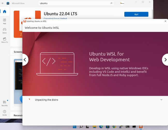 Come installare Ubuntu in Windows