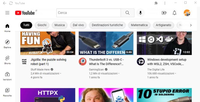 Installare YouTube, Outlook, Office, Telegram e qualunque sito come app