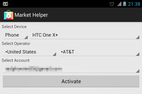 Eseguire app Android il cui utilizzo non è permesso sul proprio dispositivo