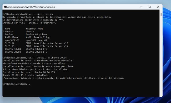Come installare Linux su Windows