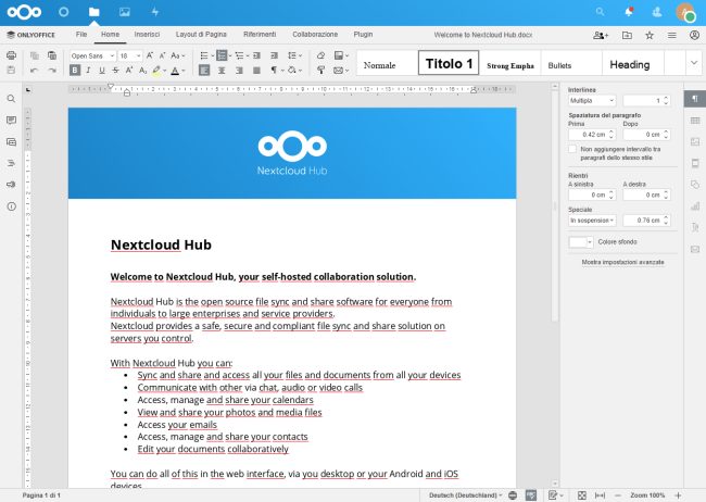 Integrare ONLYOFFICE e Nextcloud su un NAS Synology