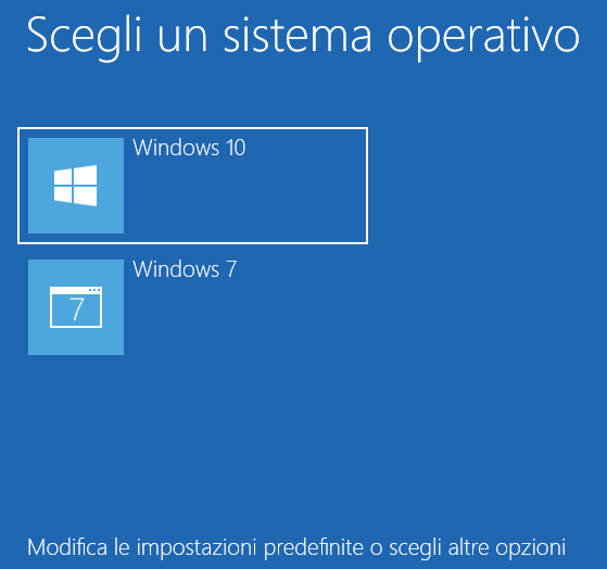 Installare più sistemi operativi Windows su PC