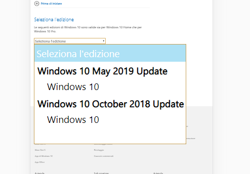 Come installare una precedente versione di Windows 10