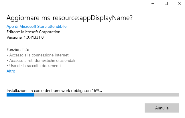 Installare programmi automaticamente in Windows 10