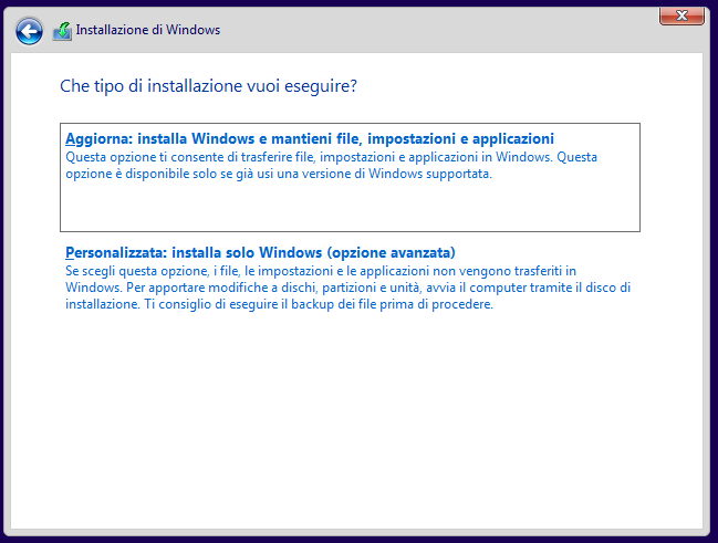Come installare Windows 10 con il comando DISM