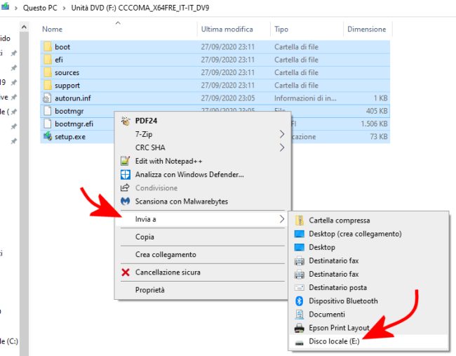 Installare Windows 10 da USB, tutti i modi per procedere