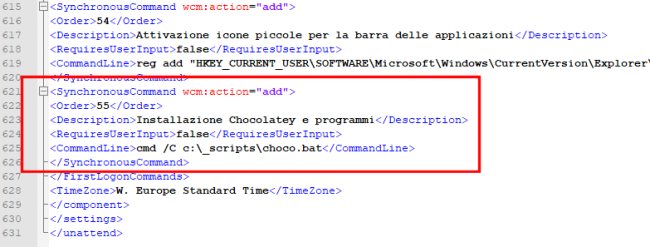 Installare Windows 10 con tutti i programmi che servono