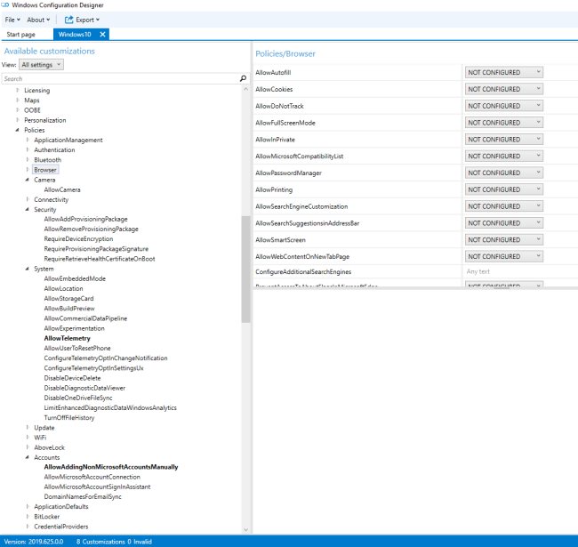 Installare Windows 10 più velocemente con un pacchetto di provisioning