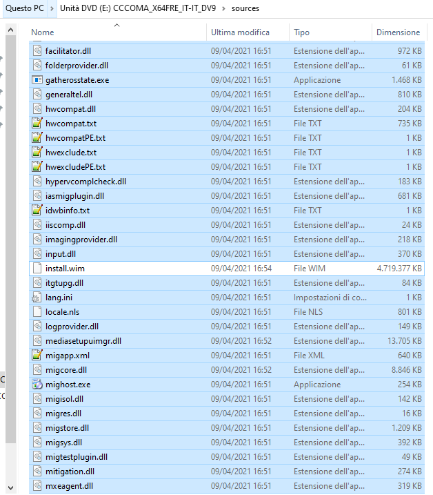 Installare Windows 11 su un PC non compatibile