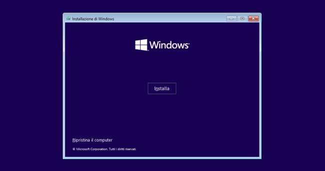 Installare Windows 11 su un PC non compatibile