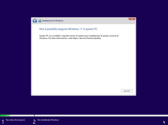 Come installare Windows 11 in Virtualbox