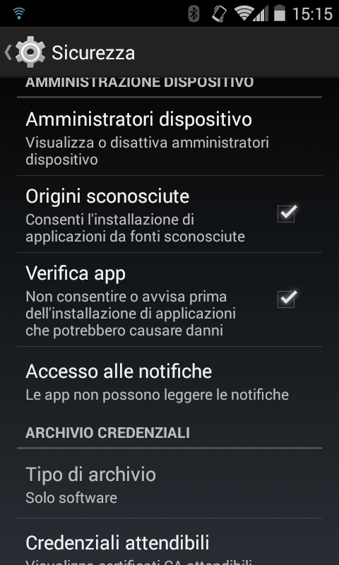 Come installare applicazioni non compatibili su Android