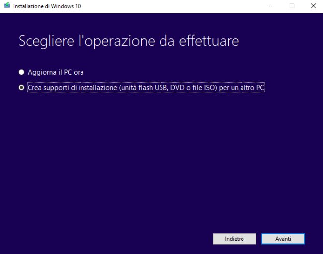Installazione pulita Windows 10: ecco come procedere