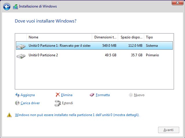 Installazione pulita Windows 10: ecco come procedere