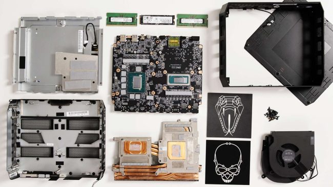 Mini PC Intel NUC 12 Enthusiast Serpent Canyon con una GPU Arc A770M e 16 GB di VRAM