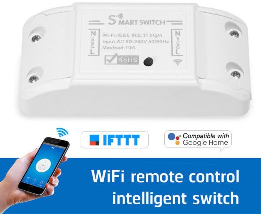 Interruttori smart WiFi per gestire dispositivi a distanza in offerta su eBay