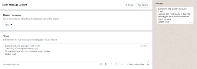Inviare messaggi WhatsApp in automatico con le Cloud API