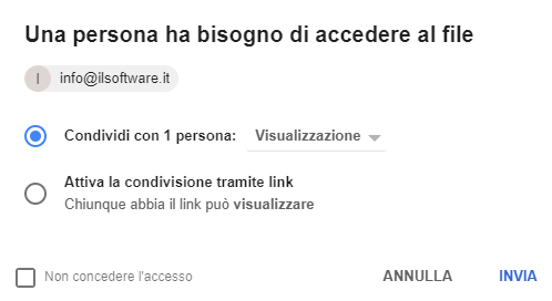 Come inviare file pesanti via email