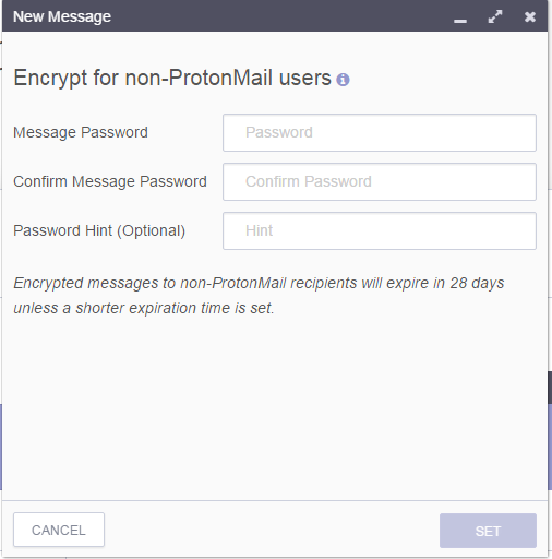 Inviare messaggi che si autodistruggono e email cifrate con Protonmail