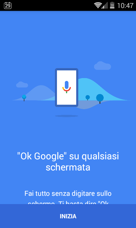 Inviare messaggi con la voce su Android