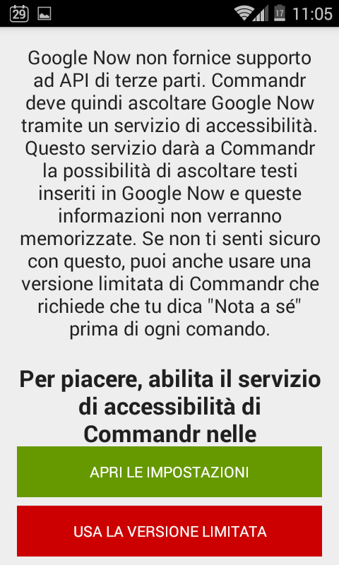 Inviare messaggi con la voce su Android