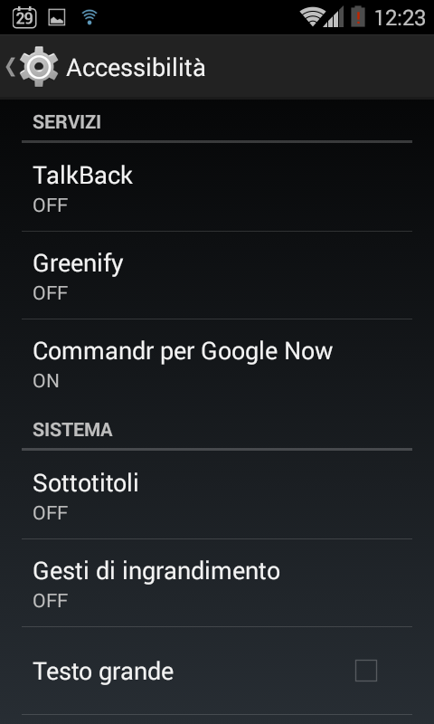 Inviare messaggi con la voce su Android