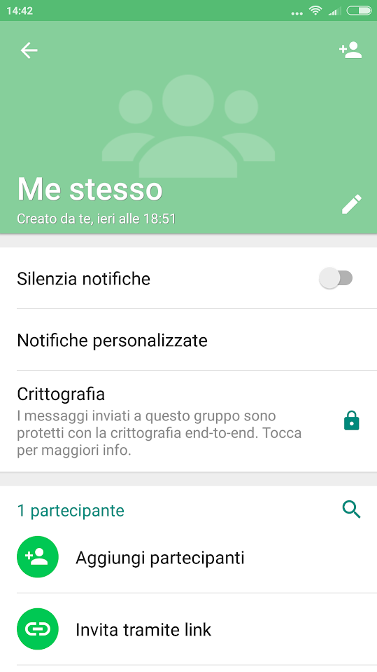 Inviare un messaggio a sé stessi su WhatsApp e Telegram